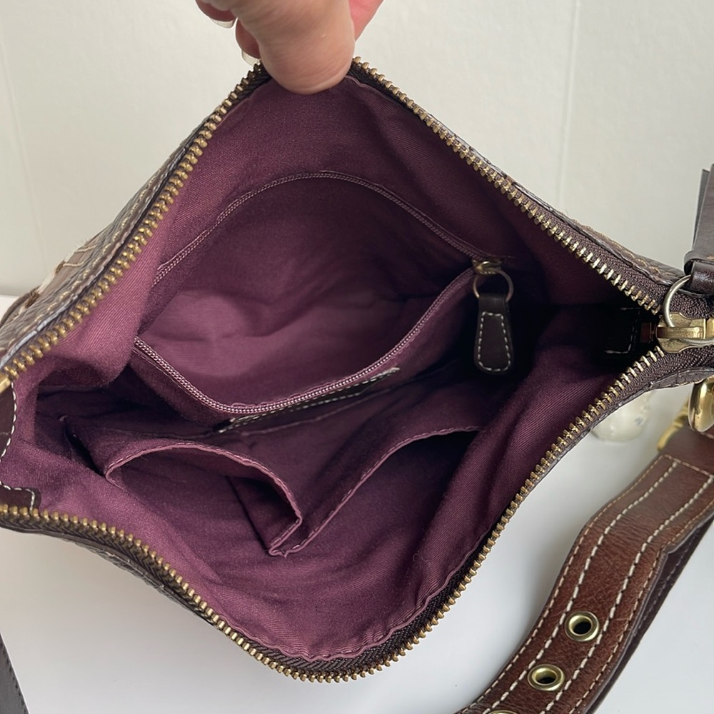 COACH Vintage Patchwork Shoulder Crossbody Bag - Picture 7 of 17